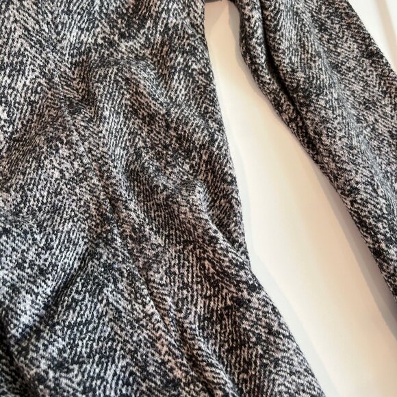 Nic+Zoe Women’s Dark Gray Open Front Jetset Herringbone Jacket, 1X - Picture 6 of 9